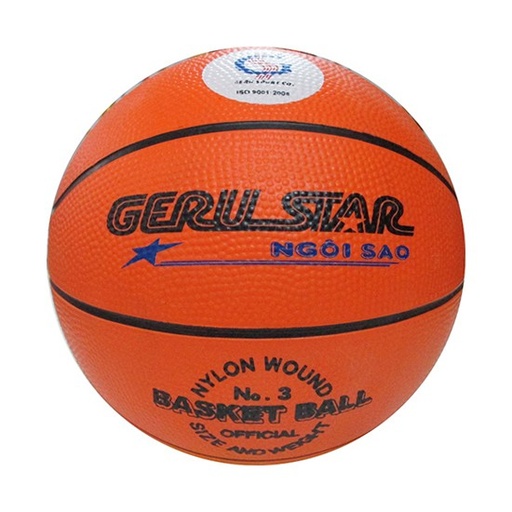 [SP000054] Bóng rổ Geru cao su B3